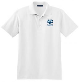 Men's Silk Touch Interlock Polo, White